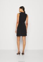Z62T167 Women Anna Field Jersey Dress Black - Image 3