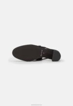 Z62T1685 Women Anna Field Leather Classic Heels Black - Image 5