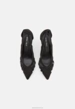 Z62T1691 Women Anna Field Classic Heels Black - Image 6