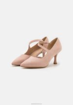 Z62T1698 Women Anna Field Classic Heels Light Pink - Image 3