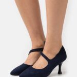 Z62T1700 Women Anna Field Classic Heels Dark Blue