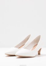 Z62T1703 Women Anna Field Classic Heels White - Image 5