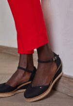 Z62T1710 Women Anna Field Basic Closed Toe Mid Wedge Wedges Black - Image 3