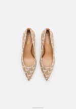 Z62T1715 Women Anna Field Lanette Closed Toe Classic Heels Khaki - Image 5