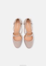 Z62T1726 Women Anna Field High Heels Light Grey - Image 6