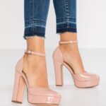 Z62T1734 Women Anna Field High Heels Light Pink