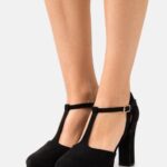 Z62T1736 Women Anna Field Platform Heels Black