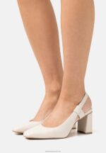 Z62T1740 Women Anna Field Classic Heels Cream