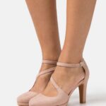 Z62T1741 Women Anna Field High Heels Light Pink