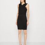 Z62T174 Women Anna Field Jersey Dress Black