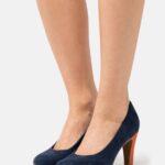 Z62T1756 Women Anna Field Classic Heels Navy/Multi-Coloured