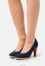 Z62T1756 Women Anna Field Classic Heels Navy/Multi-Coloured