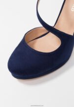 Z62T1771 Women Anna Field High Heels Dark Blue - Image 3