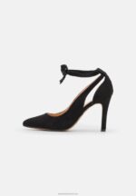 Z62T1772 Women Anna Field Lace-Up Heels Black - Image 2