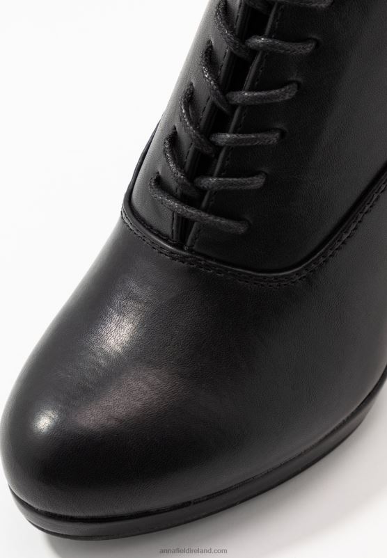 Z62T1773 Women Anna Field Comfort High Heeled Ankle Boots Black - Image 3