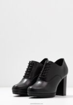 Z62T1773 Women Anna Field Comfort High Heeled Ankle Boots Black - Image 5