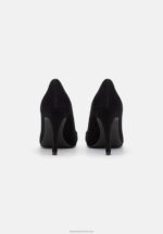 Z62T1776 Women Anna Field Leather Mia High Heels Black - Image 3