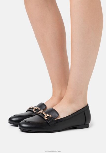 Z62T1780 Women Anna Field Slip-Ons Black
