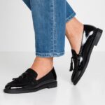 Z62T1781 Women Anna Field Slip-Ons Black