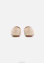 Z62T1782 Women Anna Field Emilie Slip-Ons Beige - Image 4
