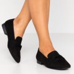Z62T1790 Women Anna Field Slip-Ons Black