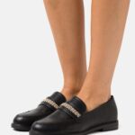 Z62T1793 Women Anna Field Slip-Ons Black