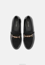 Z62T1824 Women Anna Field Slip-Ons Black - Image 6