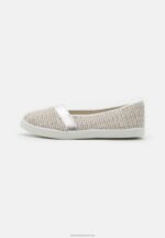 Z62T1826 Women Anna Field Slip-Ons Silver - Image 2