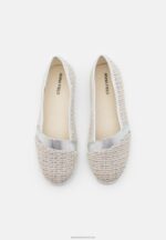 Z62T1826 Women Anna Field Slip-Ons Silver - Image 6