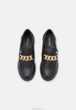 Z62T1832 Women Anna Field Slip-Ons Black - Image 6