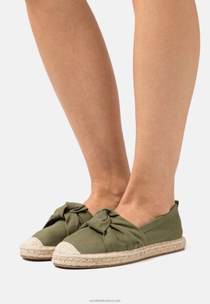 Z62T1839 Women Anna Field Espadrilles Khaki