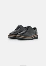 Z62T1848 Women Anna Field Lace-Ups Black - Image 3