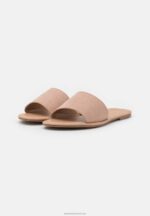 Z62T1862 Women Anna Field 2 Pack Mules Black/Light Pink - Image 3