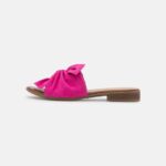 Z62T1867 Women Anna Field Leather Mules Pink