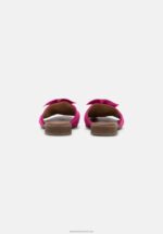 Z62T1867 Women Anna Field Leather Mules Pink - Image 6