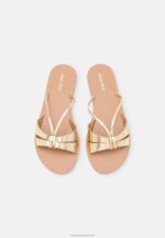 Z62T1880 Women Anna Field Mules Gold - Image 6