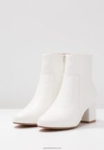 Z62T1890 Women Anna Field Ankle Boots White - Image 5