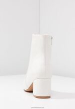 Z62T1890 Women Anna Field Ankle Boots White - Image 6