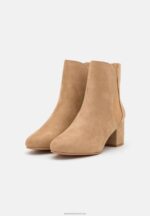 Z62T1892 Women Anna Field Classic Ankle Boots Beige - Image 3