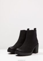 Z62T1895 Women Anna Field Ankle Boots Black - Image 3