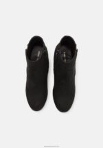 Z62T1897 Women Anna Field Wedge Ankle Boots Black - Image 6