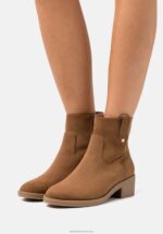 Z62T1912 Women Anna Field Classic Ankle Boots Cognac