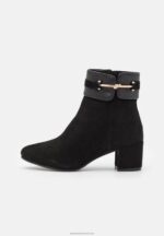 Z62T1928 Women Anna Field Leather Classic Ankle Boots Black - Image 2