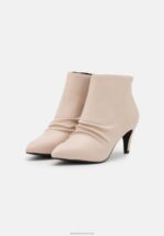 Z62T1933 Women Anna Field Ankle Boots Beige - Image 3