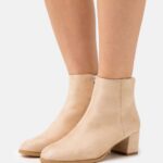 Z62T1945 Women Anna Field Ankle Boots Beige