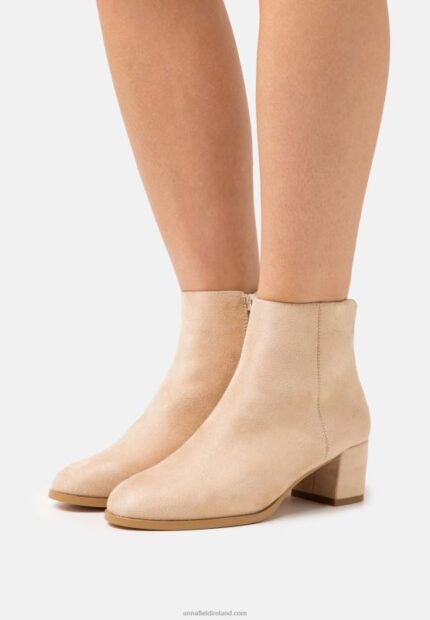 Z62T1945 Women Anna Field Ankle Boots Beige