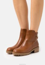 Z62T1948 Women Anna Field Classic Ankle Boots Cognac