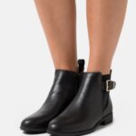 Z62T1952 Women Anna Field Comfort Ankle Boots Black