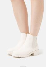 Z62T1953 Women Anna Field Ankle Boots White