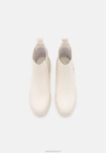 Z62T1953 Women Anna Field Ankle Boots White - Image 6